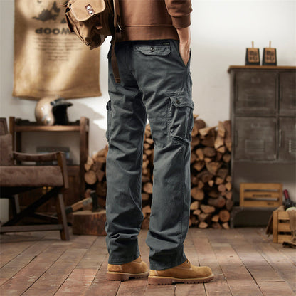 Men's Cotton Cargo Tactical Pants