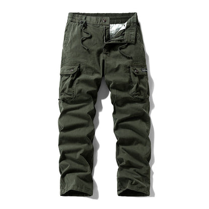 👖 50% OFF NOW! 🛠️ Men's Cotton Cargo Tactical Pants – Multi-Pocket, Reinforced Construction & Adjustable Waist