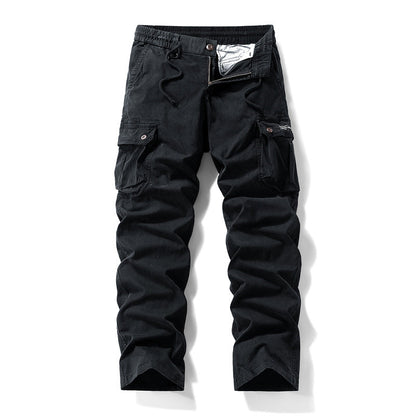 👖 50% OFF NOW! 🛠️ Men's Cotton Cargo Tactical Pants – Multi-Pocket, Reinforced Construction & Adjustable Waist