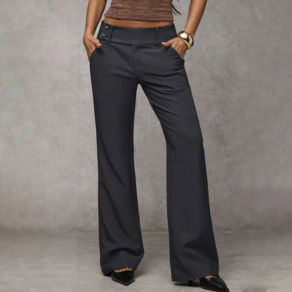 🌺💐Women's Elegant Flared Suit Pants
