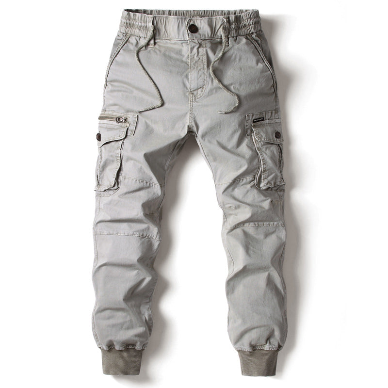 Men's Casual Cargo Jogger Pants with Pockets