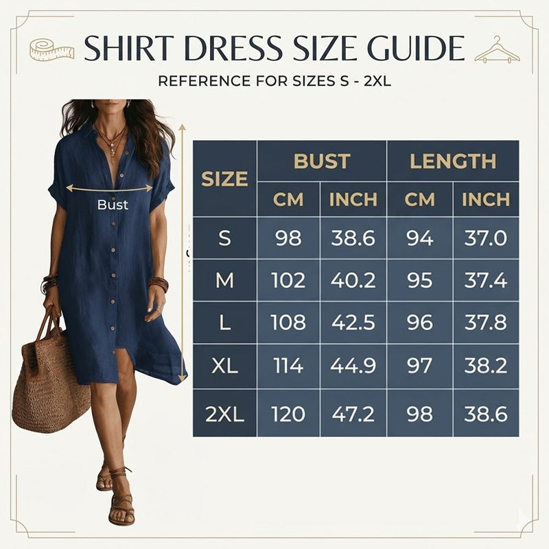 🌸Women's Short Sleeve Button-Down Shirt Dress – Your New Wardrobe Essential ✨