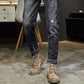👖 50% OFF NOW! 🔥 Men's Stretch Tapered Denim Jeans – Comfortable Fit, Modern Tapered Cut & Perfect for Everyday Wear 💙