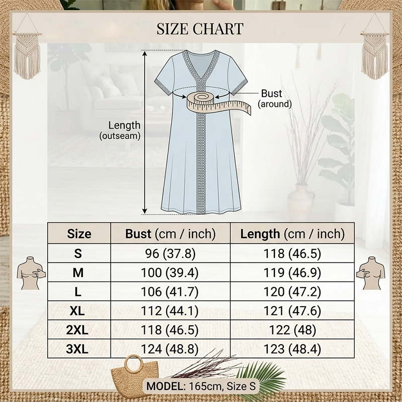 Women's Loose Fit Short Sleeve Dress