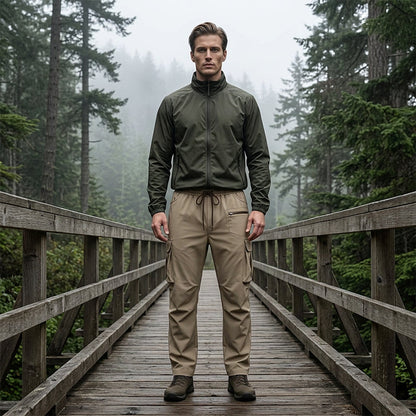 🎉 LIMITED TIME 50% OFF! 👖 Men's Outdoor Multi-Pocket Cargo Pants – 50K+ Sold! Elastic Drawstring Waist & Relaxed Athletic Fit 💝