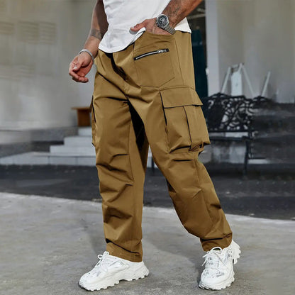 🎉 LIMITED TIME 50% OFF! 👖 Men's Outdoor Multi-Pocket Cargo Pants – 50K+ Sold! Elastic Drawstring Waist & Relaxed Athletic Fit 💝