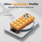 Stylish Clear Embossed Grid Phone Case