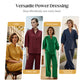 📢📢50% OFF !! ⏰Women's Stand-Up Collar Top & Wide-Leg Pants Set