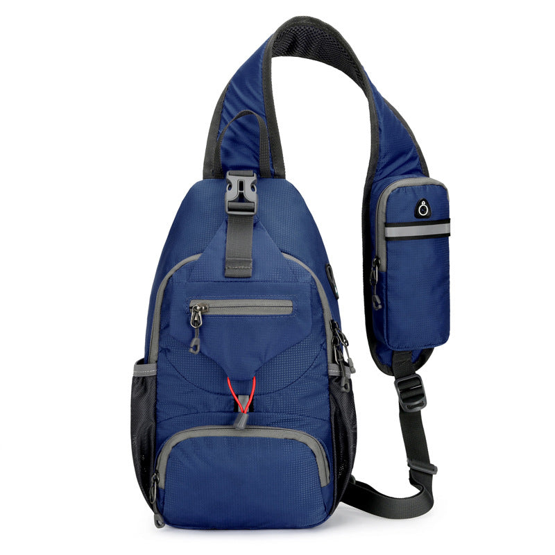 🎒 LIMITED-TIME 50% OFF! ✨ Unisex Outdoor Sling Bag – Multi-Pocket, Water-Resistant, Breathable Back 🌦️