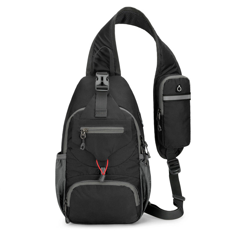 🎒 LIMITED-TIME 50% OFF! ✨ Unisex Outdoor Sling Bag – Multi-Pocket, Water-Resistant, Breathable Back 🌦️