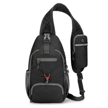 🎒 LIMITED-TIME 50% OFF! ✨ Unisex Outdoor Sling Bag – Multi-Pocket, Water-Resistant, Breathable Back 🌦️