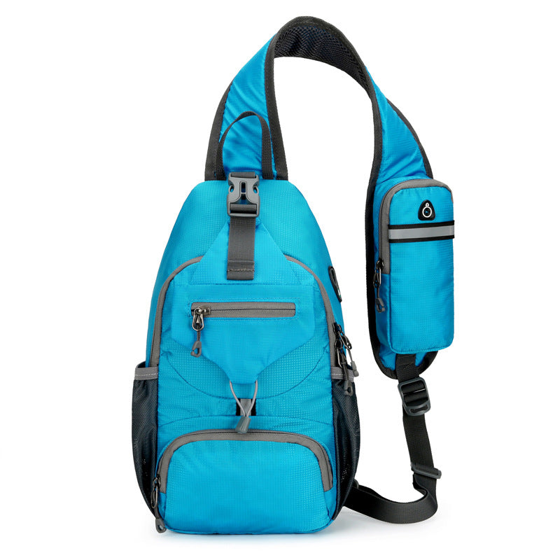 🎒 LIMITED-TIME 50% OFF! ✨ Unisex Outdoor Sling Bag – Multi-Pocket, Water-Resistant, Breathable Back 🌦️