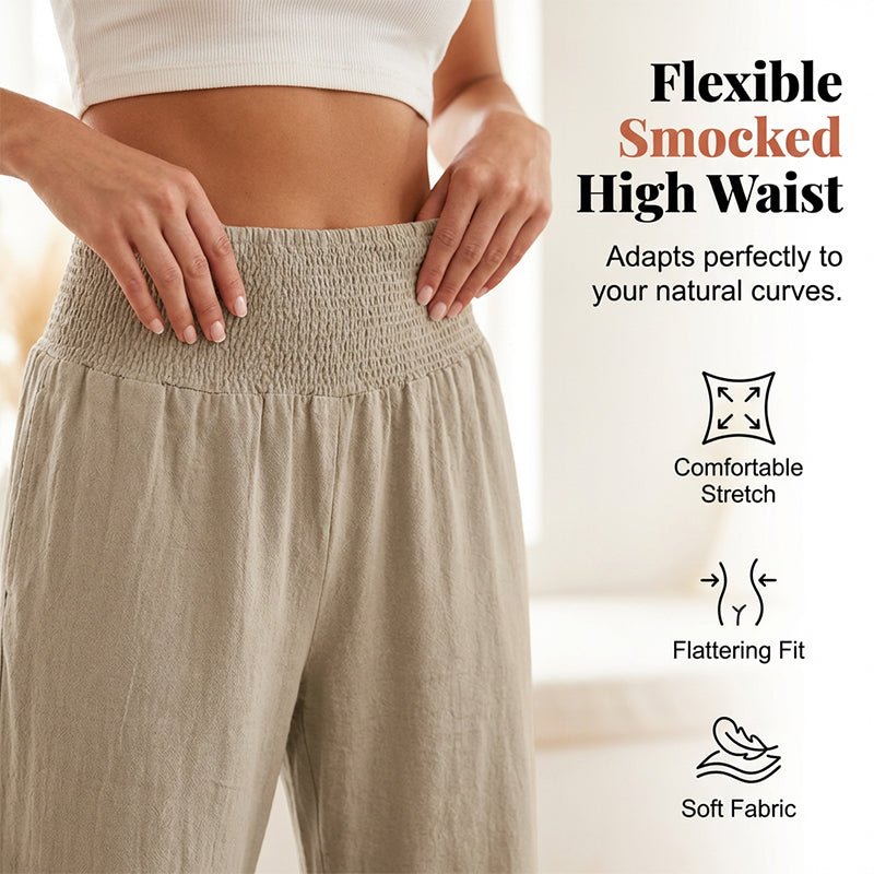 💕Limited Sale 50% OFF💕Boho Style Ruffle Trim Lounge Pants for Women