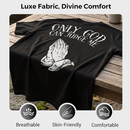 🎁2026 New Arrivals 50% OFF💥Men's Praying Hands Graphic Tee – Cotton, Casual, Symbolic, Versatile ✨