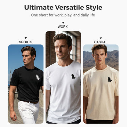 🎁2026 New Arrivals 50% OFF💥Men's Praying Hands Graphic Tee – Cotton, Casual, Symbolic, Versatile ✨