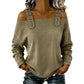 👕 LIMITED-TIME 49% OFF! ✨ Women's Denim Top – Wide Strap, Fashion, Casual ✨