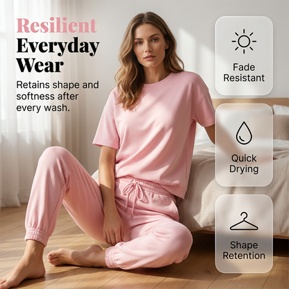 💥NEW HOT SALE💥Women's Casual Short Sleeve Top & Pants Set