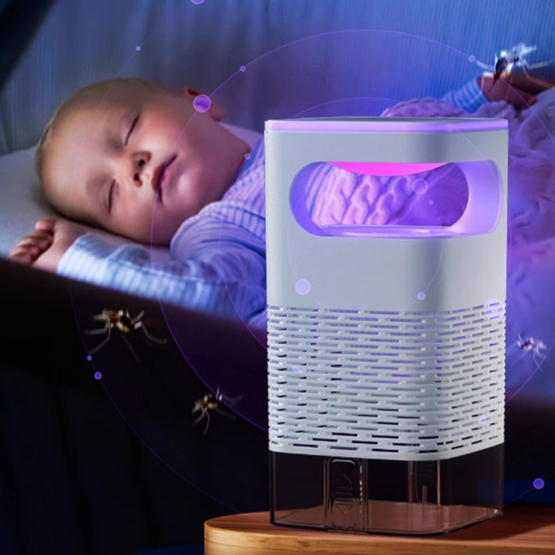 💥Summer Hot Sale 50% OFF🔇🦟UV Fly Trap with Transparent Catch Box