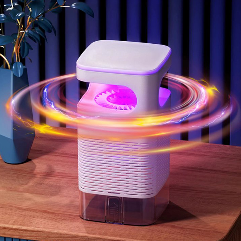 💥Summer Hot Sale 50% OFF🔇🦟UV Fly Trap with Transparent Catch Box