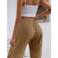 Women's Casual Solid-Color Loose-Fitting Shorts