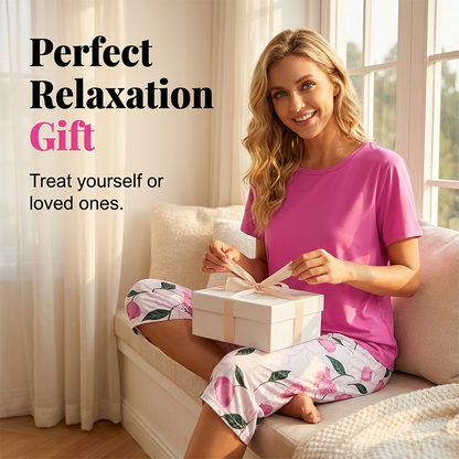 💤🔥 SUMMER DEAL: -50% 👗 Women's comfortable pajama set – soft, airy & perfect for warm nights ✨