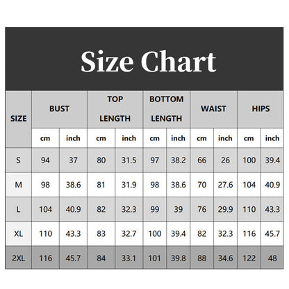 Women's Casual Comfortable 3-Piece Outfit Set