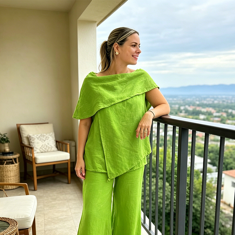 Women's Casual Two-Piece Loose Fit Set