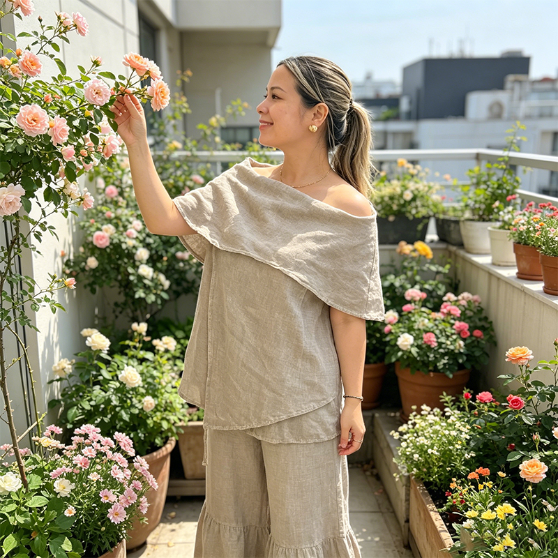 Women's Casual Two-Piece Loose Fit Set