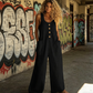 🌿Women's Sleeveless Wide-Leg Jumpsuit with Pockets– Chic, Comfy & Effortless