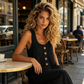 🌿Women's Sleeveless Wide-Leg Jumpsuit with Pockets– Chic, Comfy & Effortless