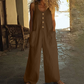 🌿Women's Sleeveless Wide-Leg Jumpsuit with Pockets– Chic, Comfy & Effortless