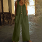 🌿Women's Sleeveless Wide-Leg Jumpsuit with Pockets– Chic, Comfy & Effortless