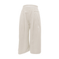 Women's High-Waist Pleated Wide-Leg Culottes