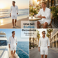 👔 LIMITED-TIME 49% OFF! ✨ Men's Linen Shirt & Shorts Set – Casual, Summer, Breezy ✨