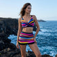 🎁2026 New Arrivals 49% OFF💥Women's Striped Two-Piece Swimsuit