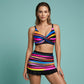 🎁2026 New Arrivals 49% OFF💥Women's Striped Two-Piece Swimsuit