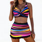 🎁2026 New Arrivals 49% OFF💥Women's Striped Two-Piece Swimsuit
