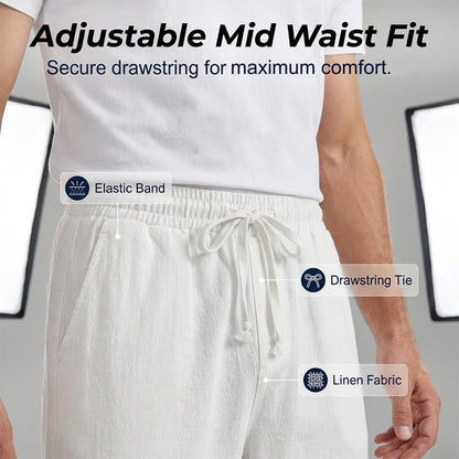 Men's Casual Harem Capri Pants