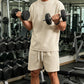 Men's Summer Casual T-Shirt & Shorts Set