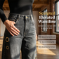Women's Wide-Leg Jeans with Grommet Detail