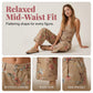 Women's Floral Print Wide-Leg Cropped Jeans