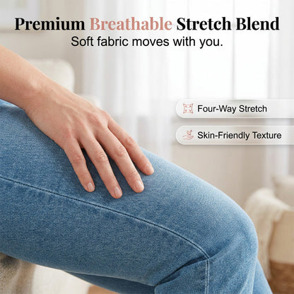 Women's Stretch Denim Capri Jeans