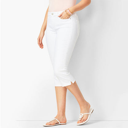Women's Stretch Denim Capri Jeans