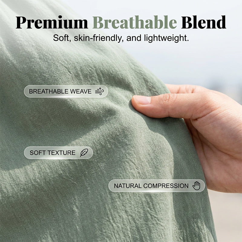 Women's Casual Linen Blend Harem Pants
