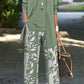 Women's Floral Print Long Sleeve & Pants Set