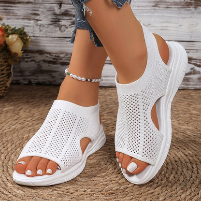Women's Breathable Mesh Open-Toe Sandals