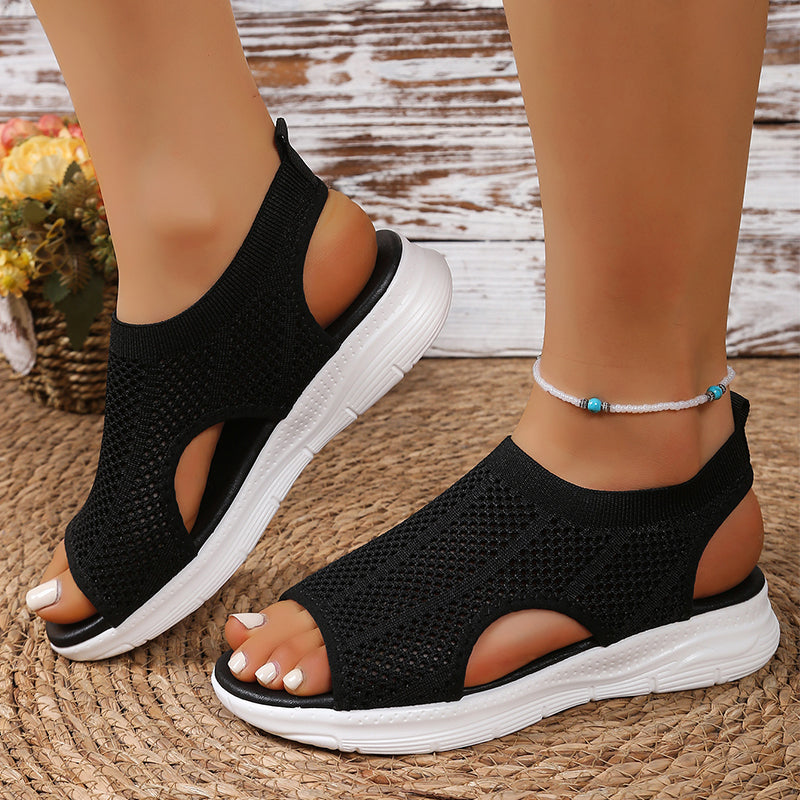 Women's Breathable Mesh Open-Toe Sandals