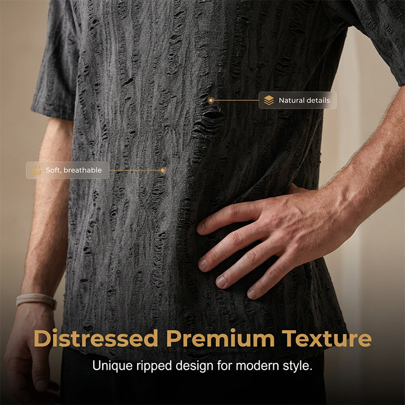 Men's Casual T-Shirt and Harem Pants Set