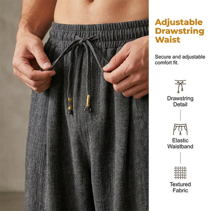 Men's Casual T-Shirt and Harem Pants Set