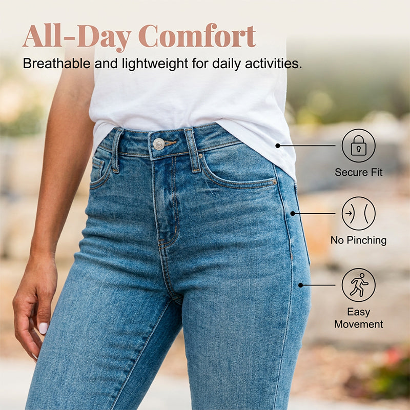 💥✨Limited-time 50% Off Special Offer - Women's Casual High Waist Stretch Capri Jeans